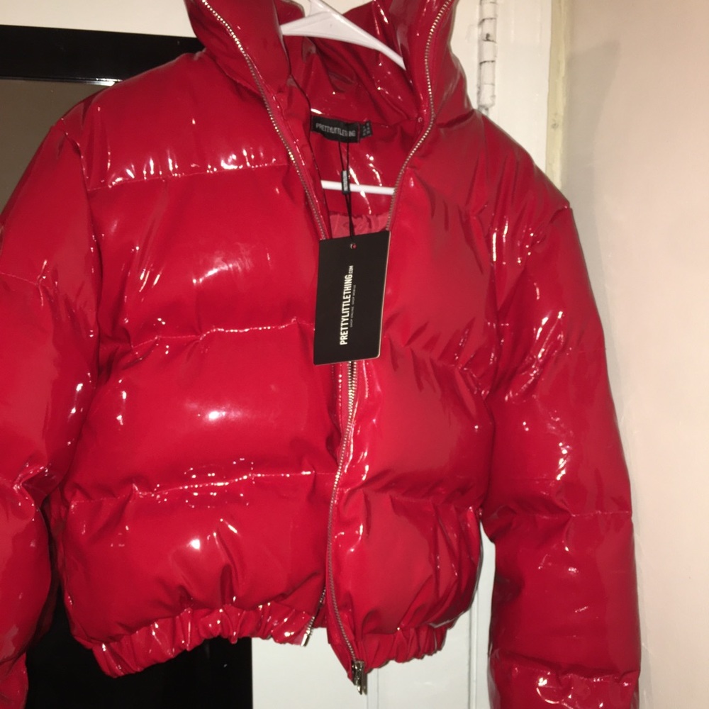 Red Puffer Jacket ! - Picture 2 of 2